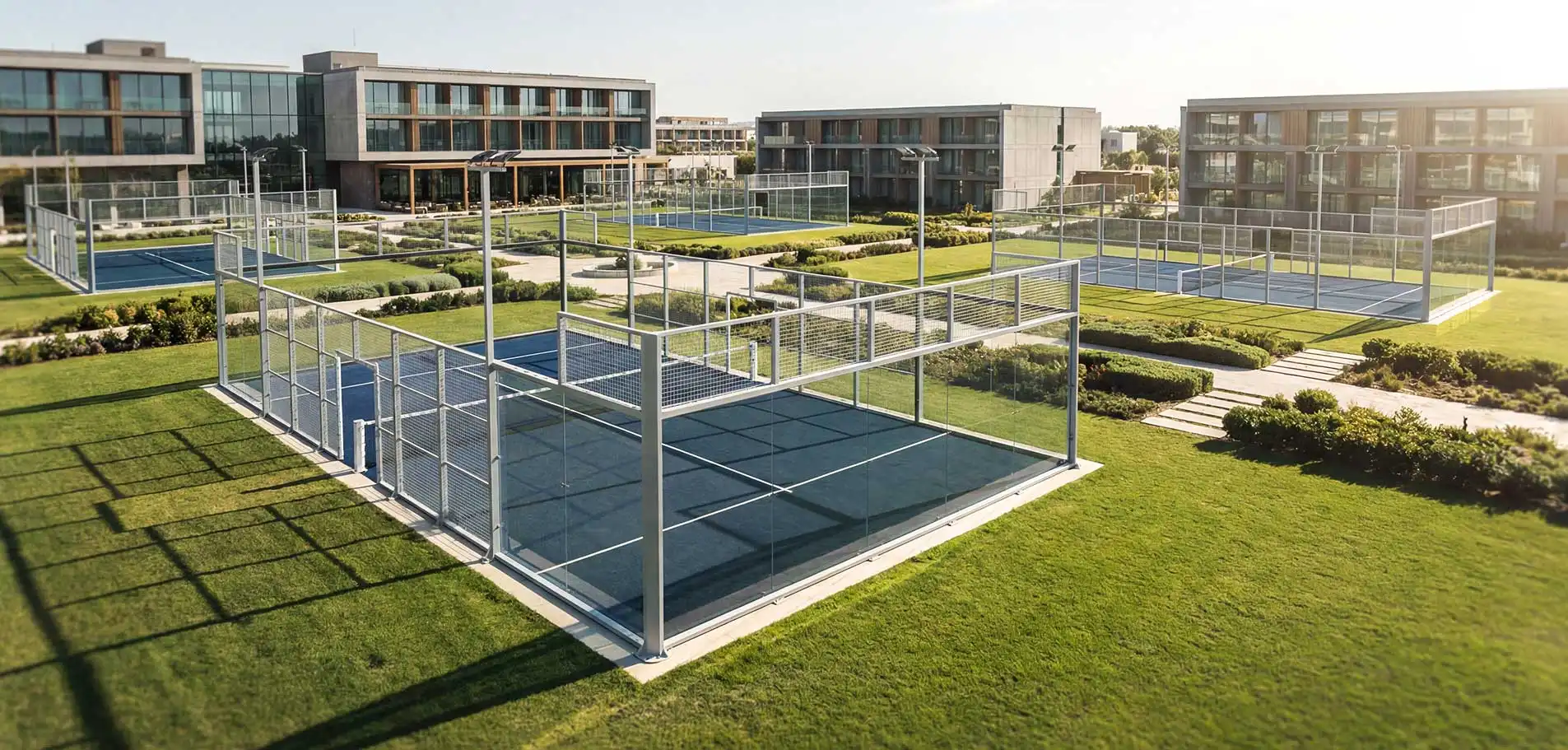 Padel Court Steel Construction