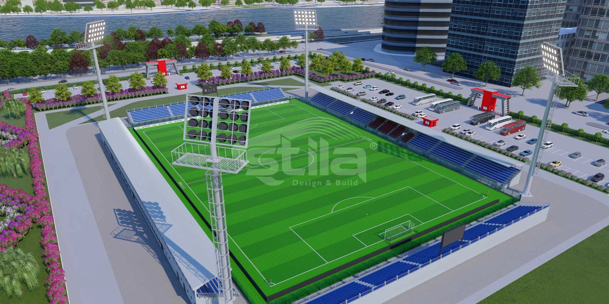 5,000 Seats Stadium