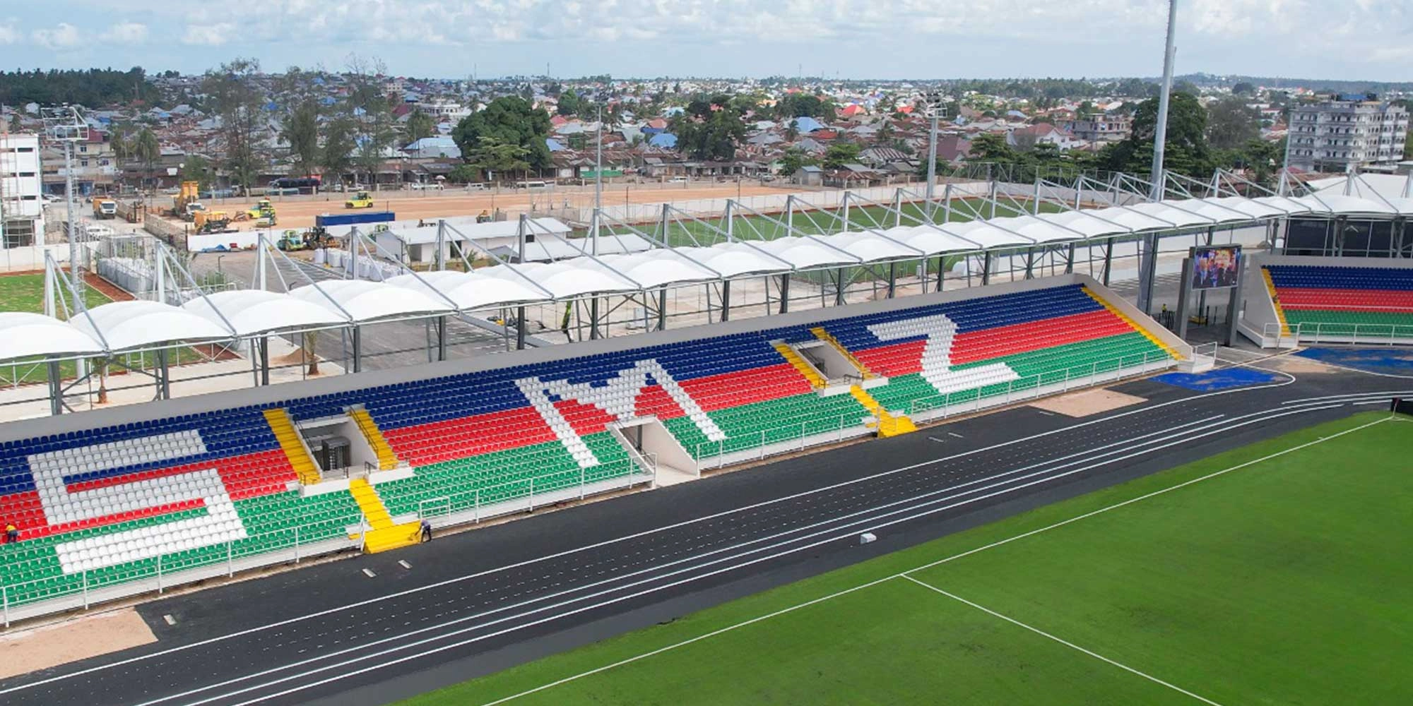 Functional Roofed Grandstand