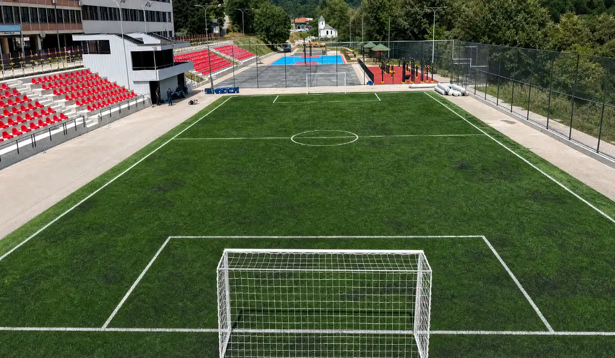 Serbia Football Field