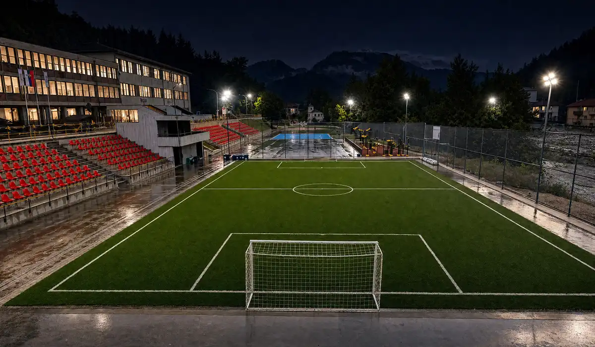 Serbia Football Field