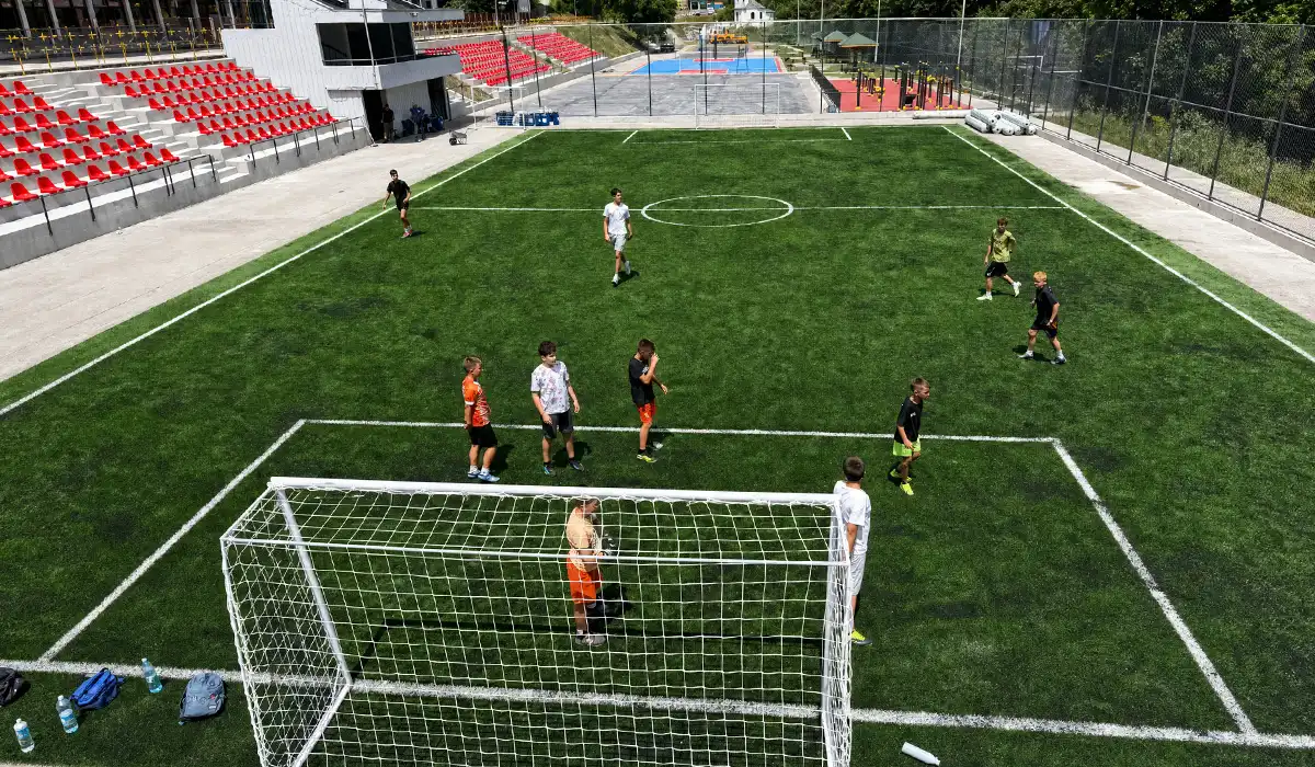 Serbia Football Field